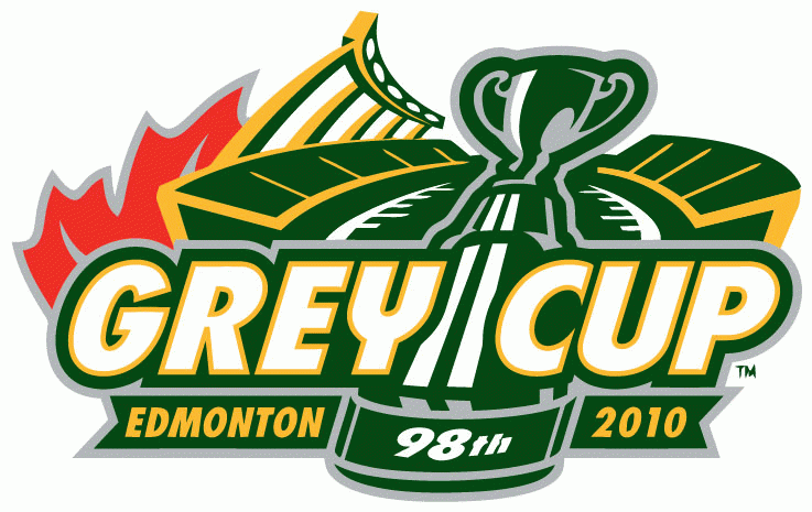 grey cup 2010 primary logo iron on transfers for T-shirts